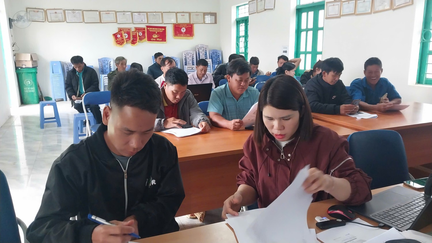Xã Quài Tở tập huấn hướng dẫn thực hiện thủ tục...